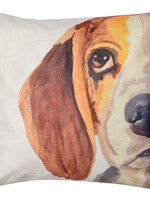 Clayre & Eef Housse de coussin chien 43*43 cm KT021.232