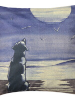 Clayre & Eef Kussenhoes hond 43*43 cm KT021.241