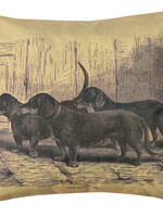 Clayre & Eef Kussenhoes honden 43*43 cm KT021.242