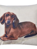 Clayre & Eef Housse de coussin chien 43*43 cm KT021.244