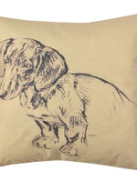 Clayre & Eef Kussenhoes hond 43*43 cm KT021.245