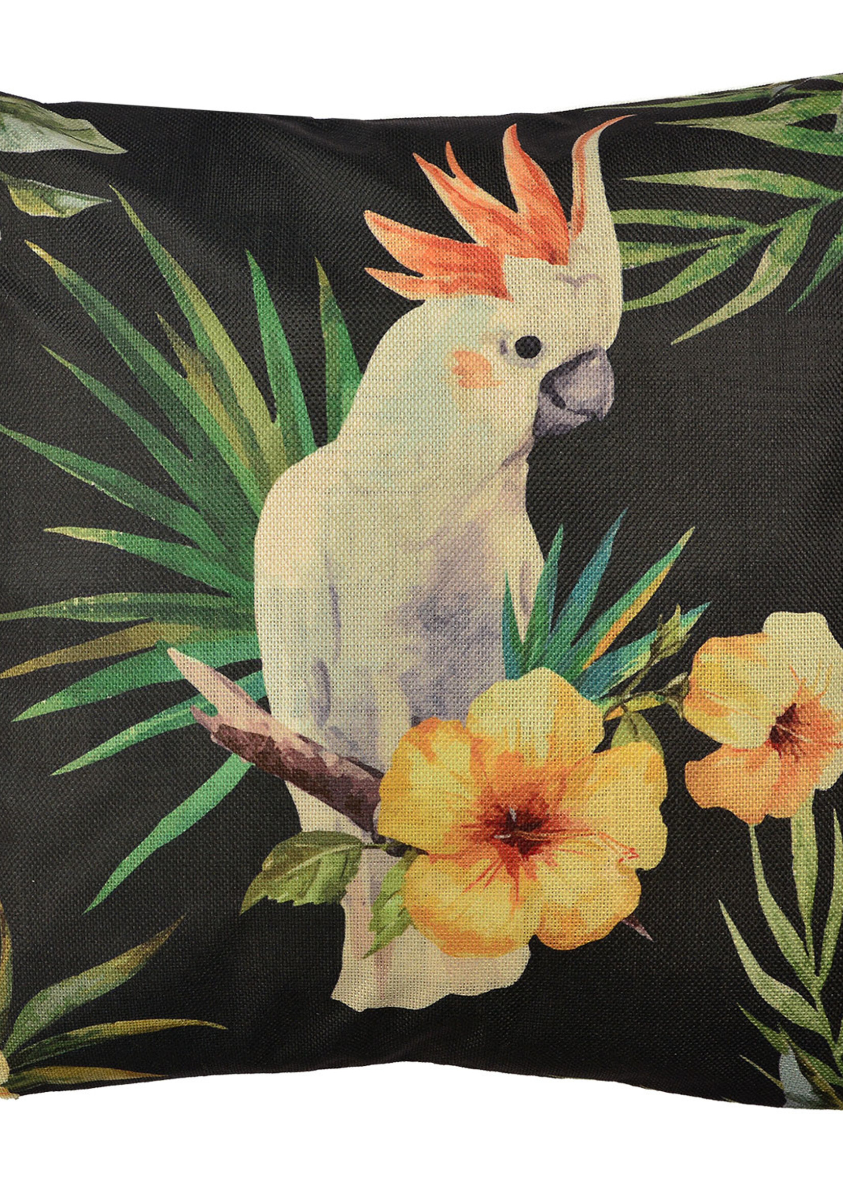 Clayre & Eef Housse de coussin oiseau 43*43 cm KT021.259