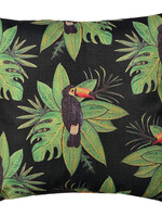 Clayre & Eef Housse de coussin oiseau 43*43 cm KT021.260