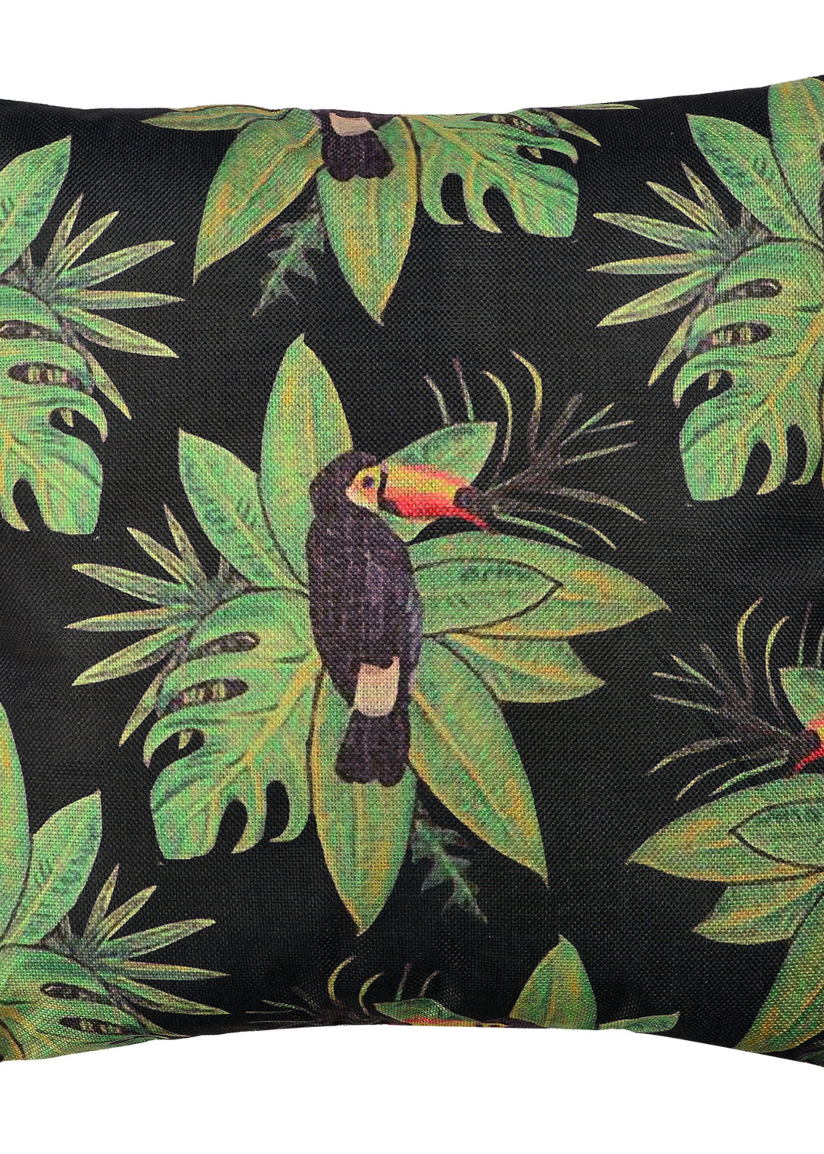 Clayre & Eef Kussenhoes vogel 43*43 cm KT021.260