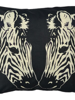 Clayre & Eef Kussenhoes zebra 43*43 cm KT021.261