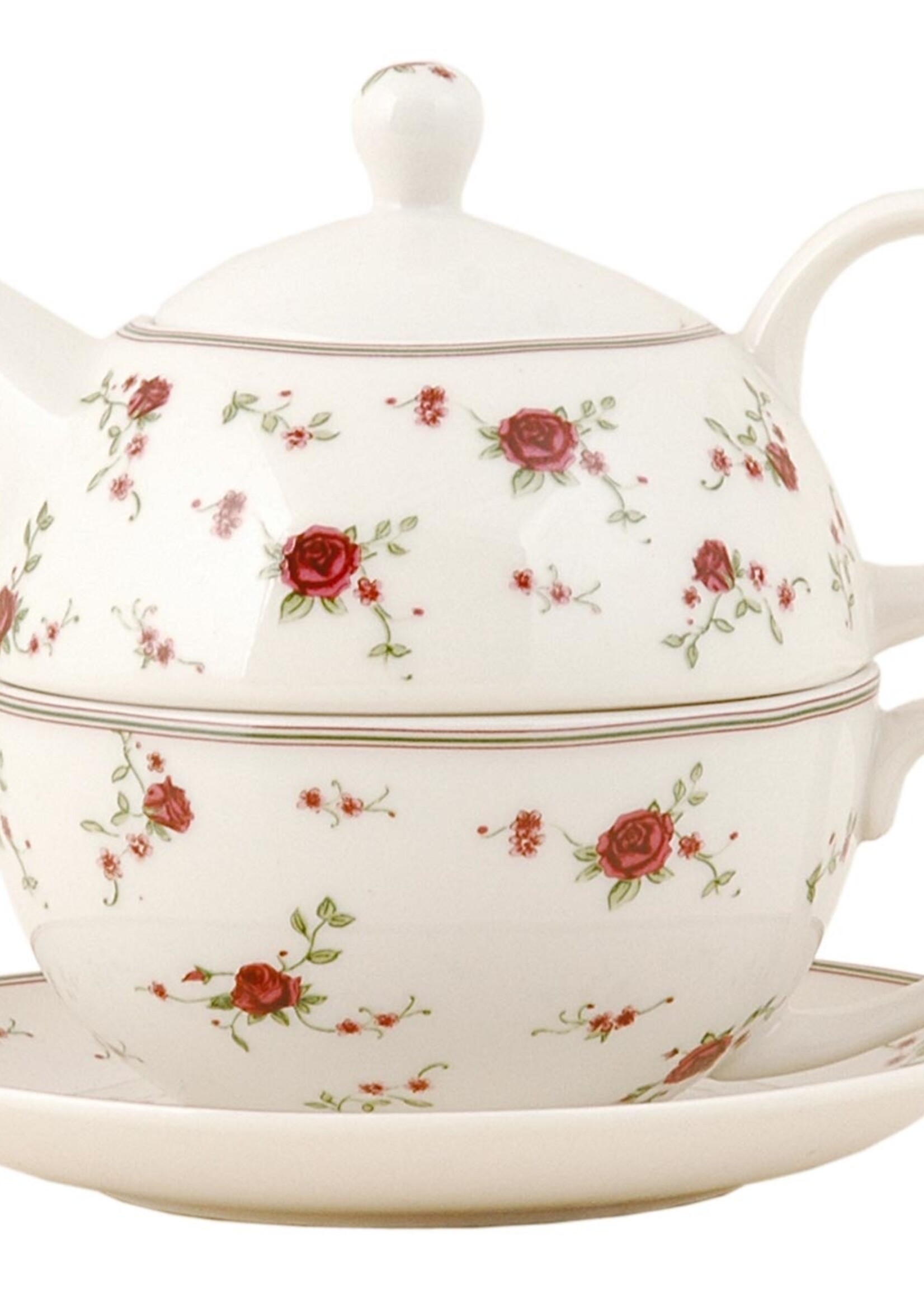 Clayre & Eef Tea for one 17*15*14 cm / 400 ml LPRTEFO