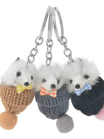 Clayre & Eef Sleutelhanger meerkleurig (3) MLKCH0282