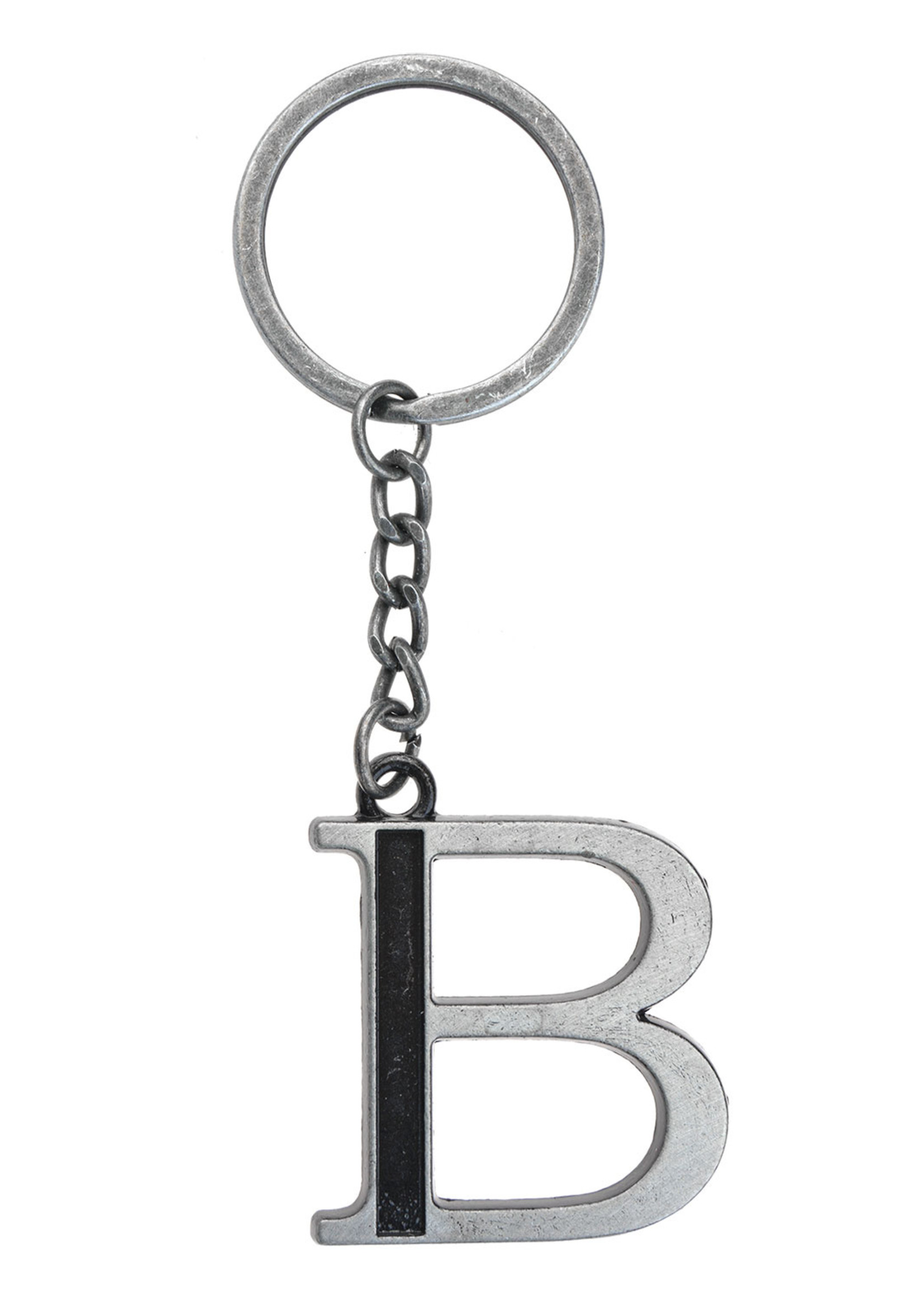 Clayre & Eef Porte-clés B couleur argentée MLKCH0373-B