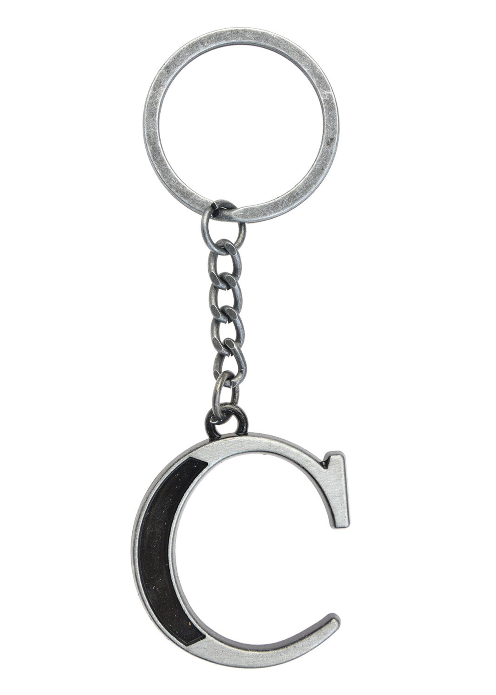 Clayre & Eef Porte-clés C couleur argentée MLKCH0373-C