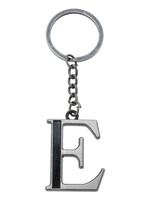 Clayre & Eef Sleutelhanger E zilverkleurig MLKCH0373-E