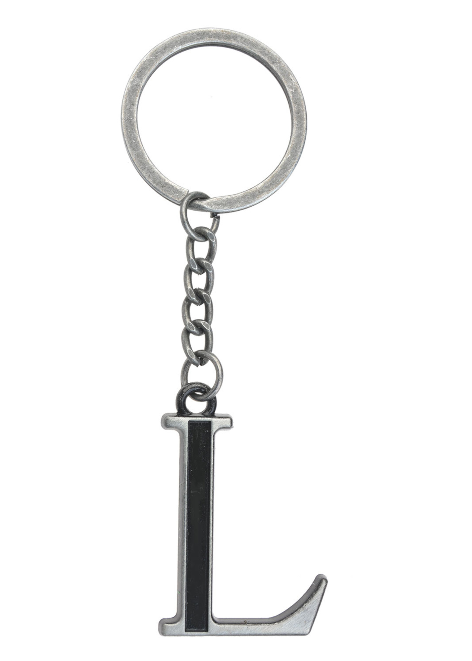 Clayre & Eef Sleutelhanger L zilverkleurig MLKCH0373-L