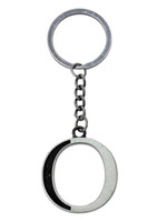 Clayre & Eef Sleutelhanger O zilverkleurig MLKCH0373-O