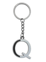 Clayre & Eef Sleutelhanger Q zilverkleurig MLKCH0373-Q