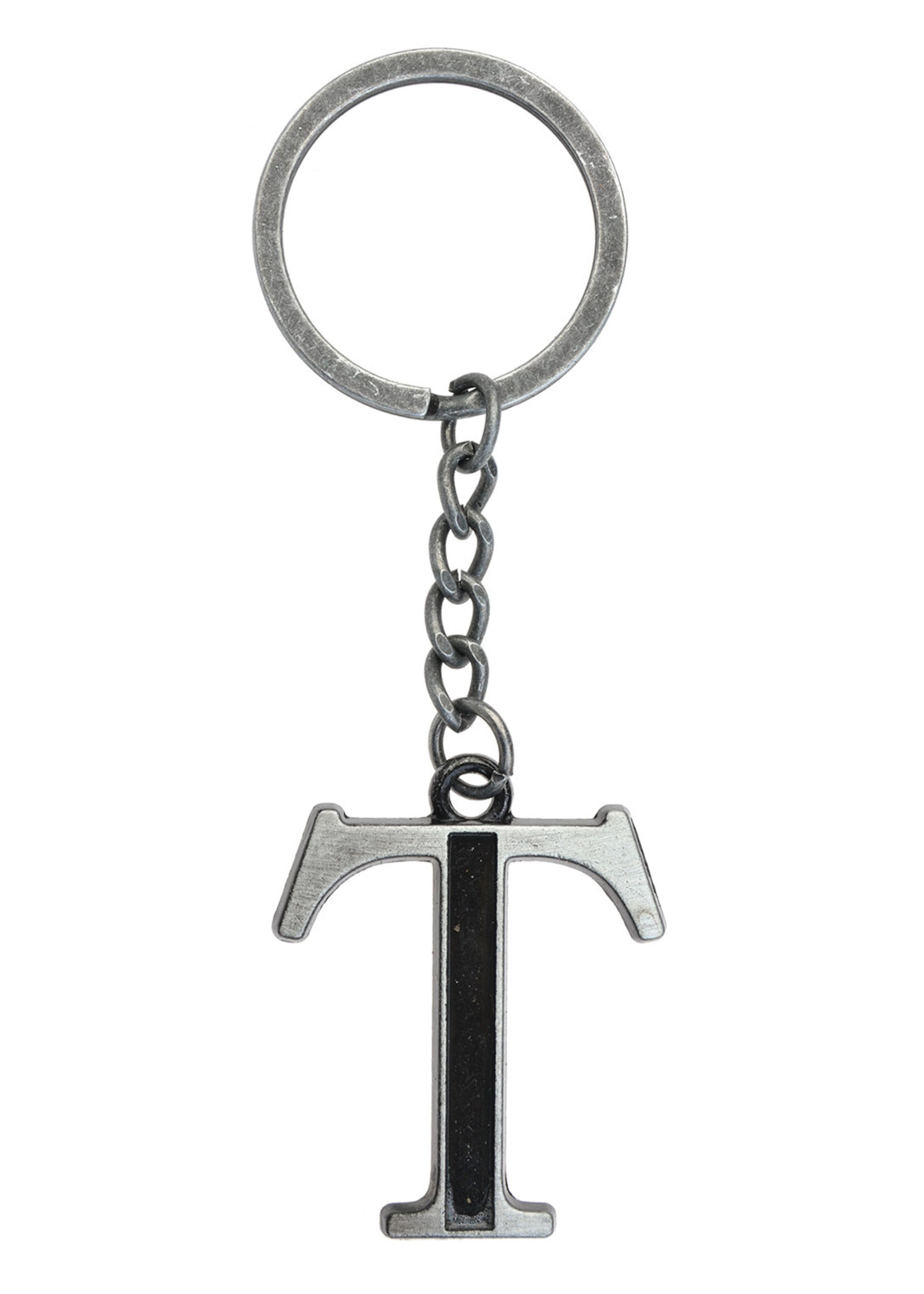 Clayre & Eef Porte-clés T couleur argentée MLKCH0373-T