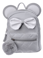 Clayre & Eef Rugzak 21*11*23 cm grijs MLLLBAG0020G