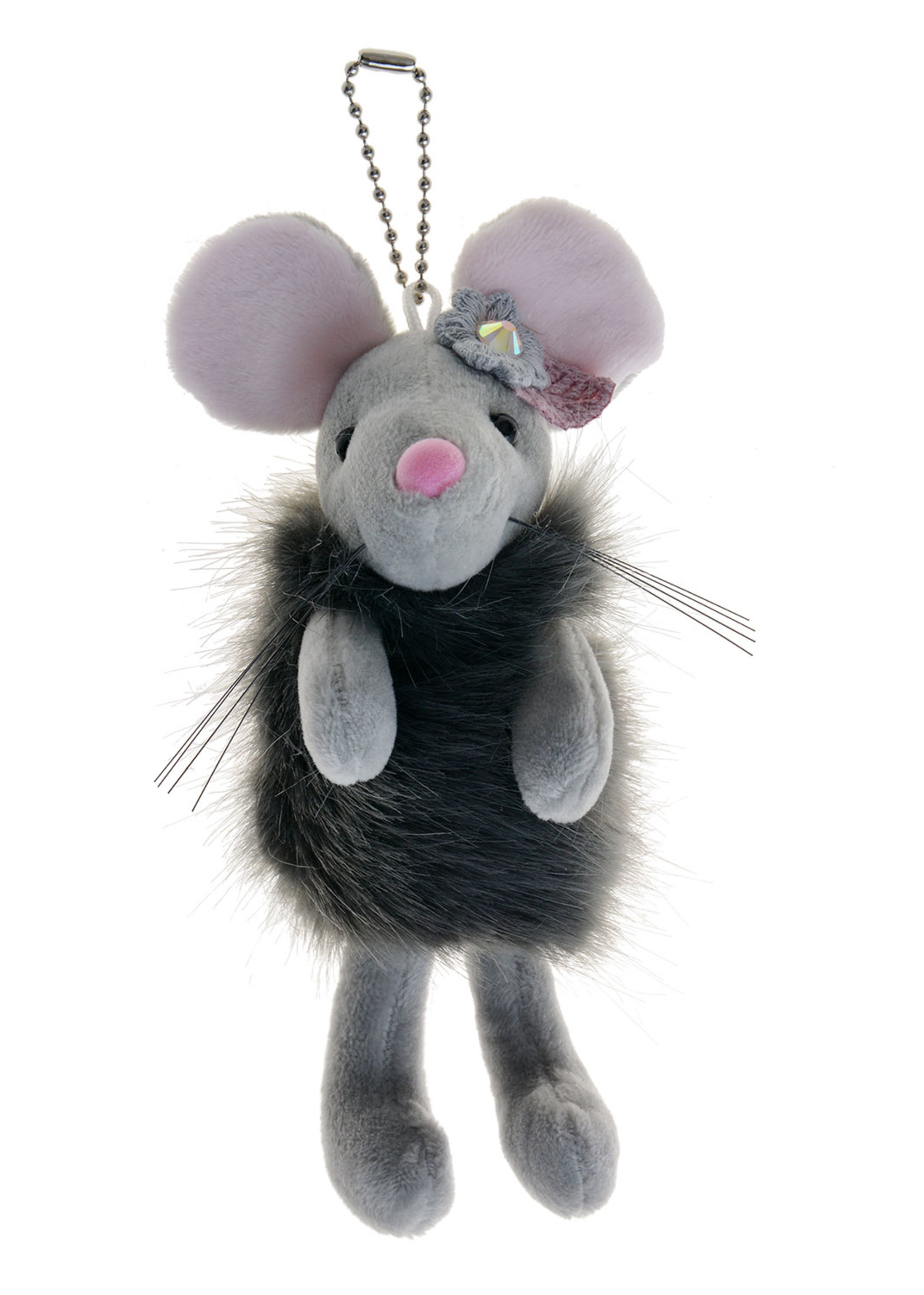 Clayre & Eef Decoratie muis (pluche) MLLLTW0004