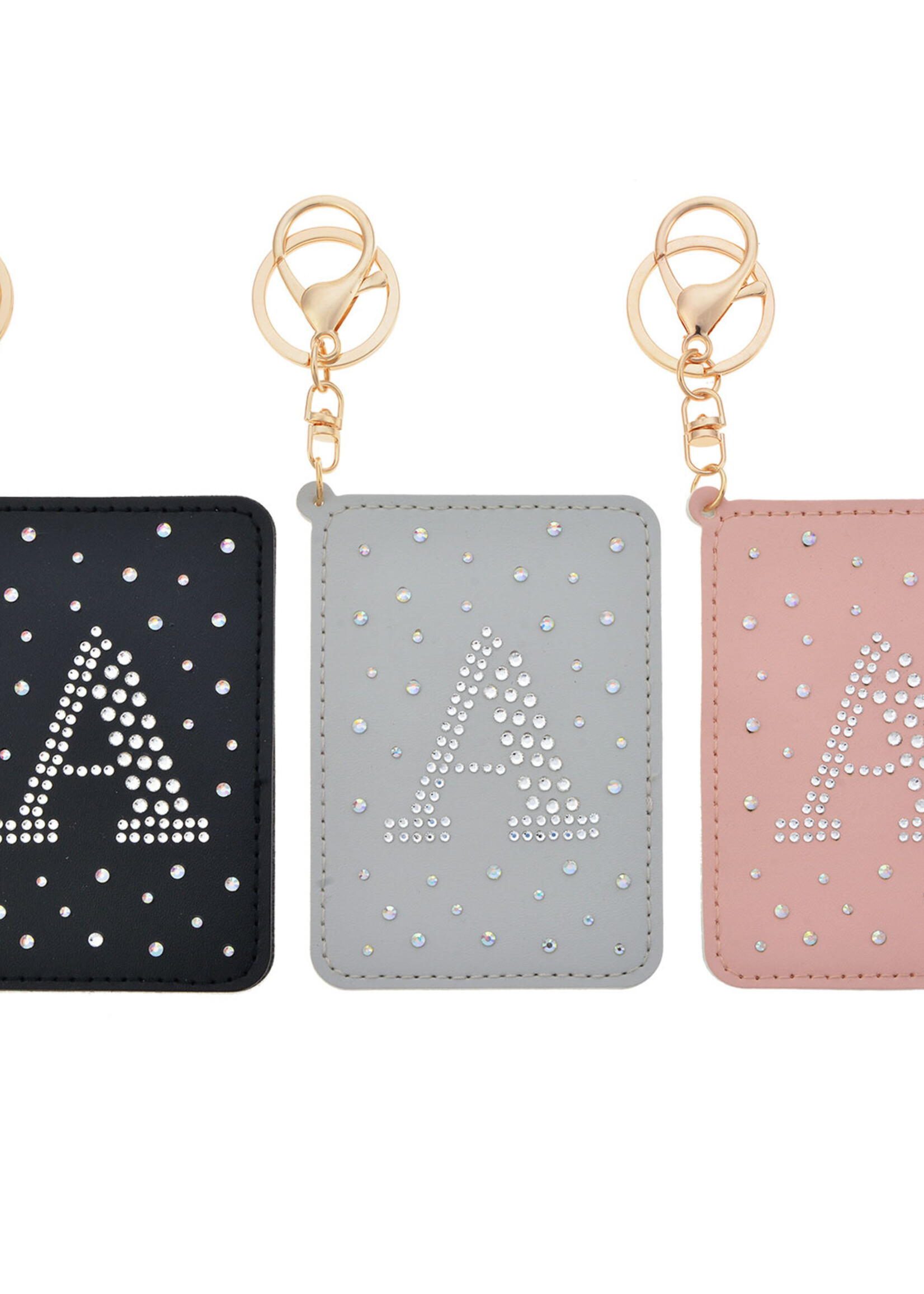 Clayre & Eef Porte-monnaie lettre A en 3 couleurs assorties MLPU0307-A