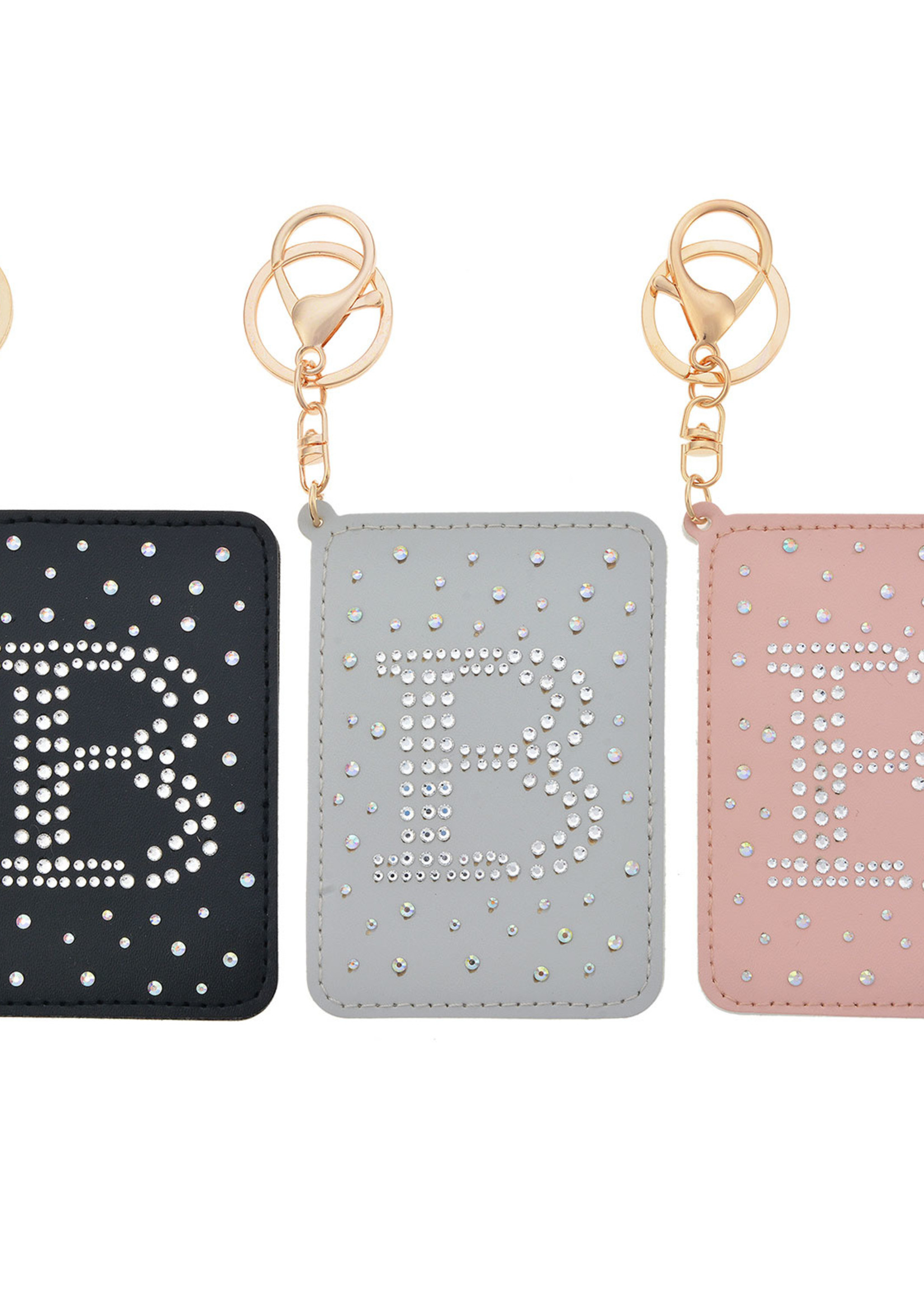 Clayre & Eef Portemonnee letter B in 3 kleuren assorti MLPU0307-B