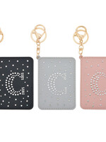 Clayre & Eef Portemonnee letter C in 3 kleuren assorti MLPU0307-C