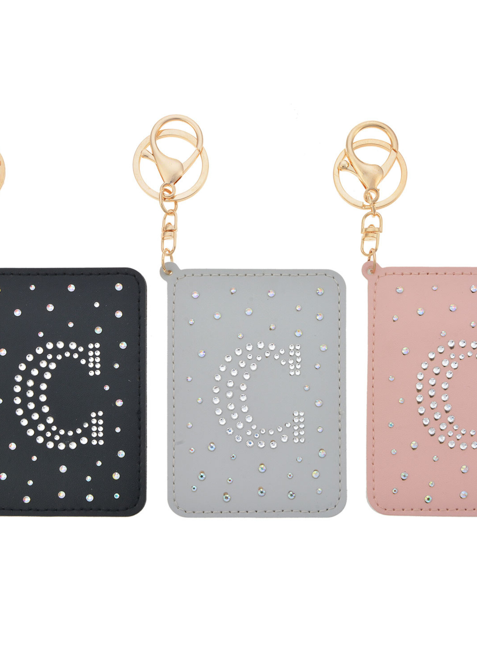 Clayre & Eef Porte-monnaie lettre C en 3 couleurs assorties MLPU0307-C