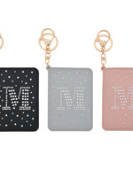 Clayre & Eef Portemonnee letter M in 3 kleuren assorti MLPU0307-M