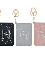 Clayre & Eef Porte-monnaie lettre N en 3 couleurs assorties MLPU0307-N