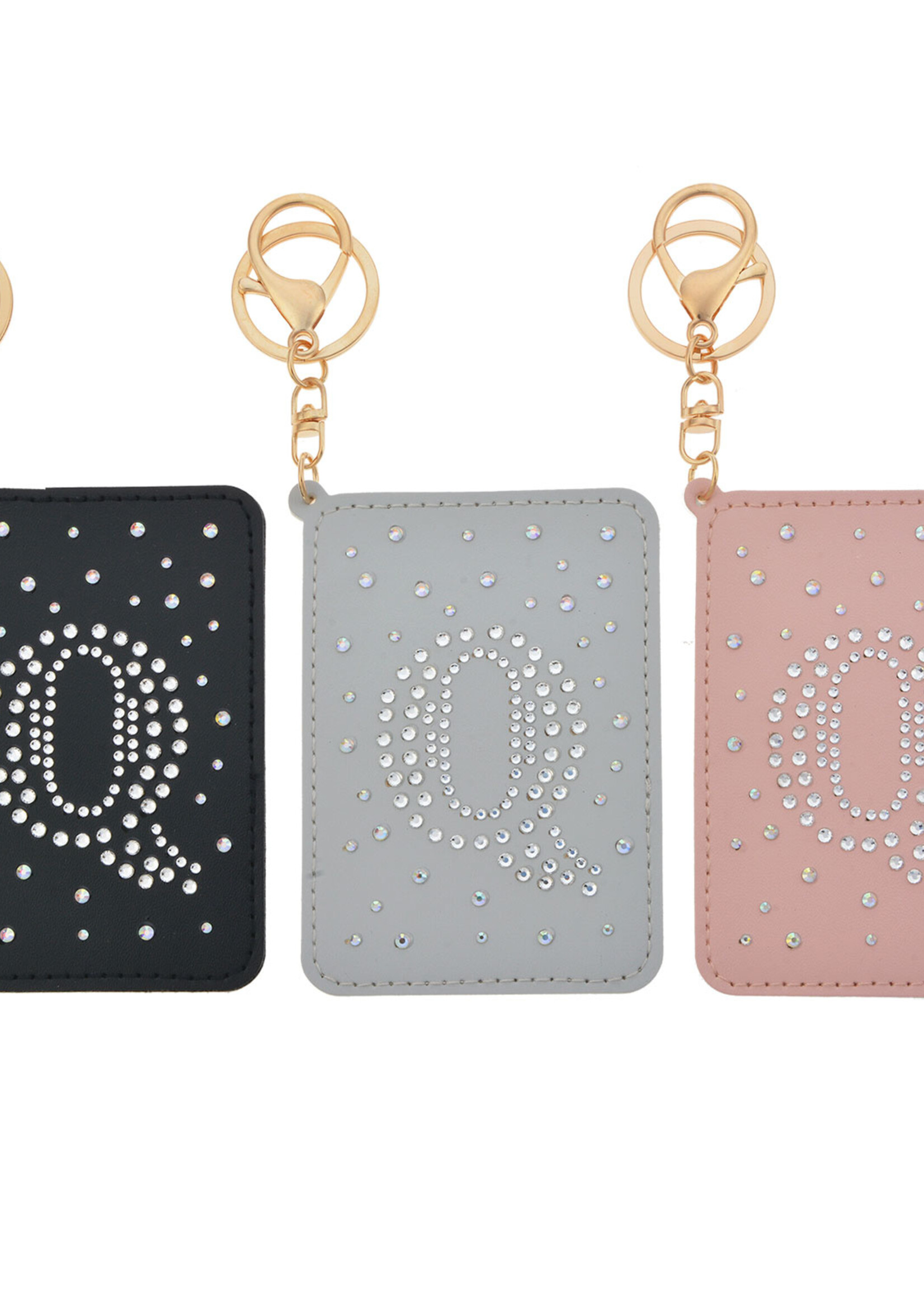 Clayre & Eef Porte-monnaie lettre Q en 3 couleurs assorties MLPU0307-Q