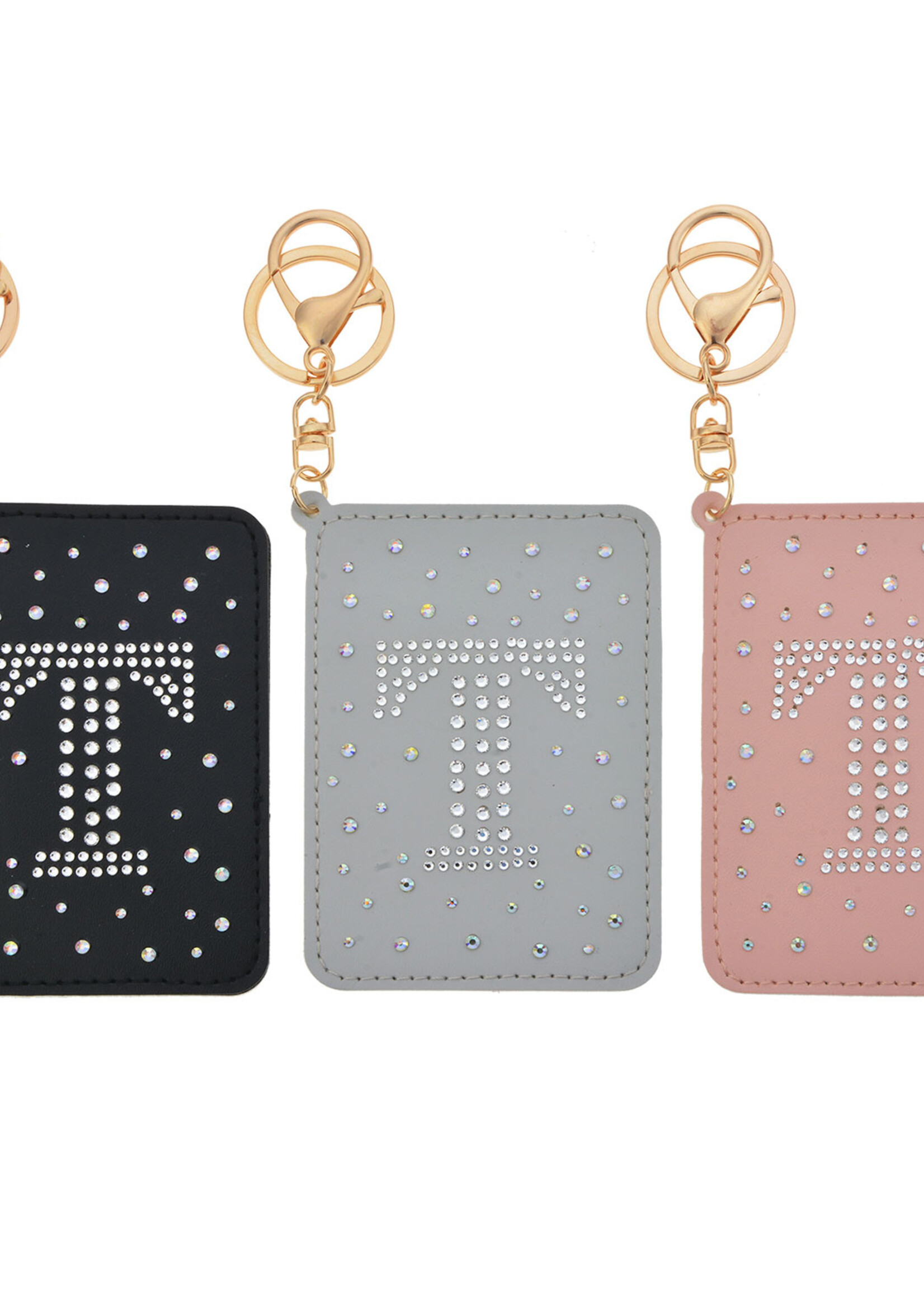 Clayre & Eef Portemonnee letter T in 3 kleuren assorti MLPU0307-T