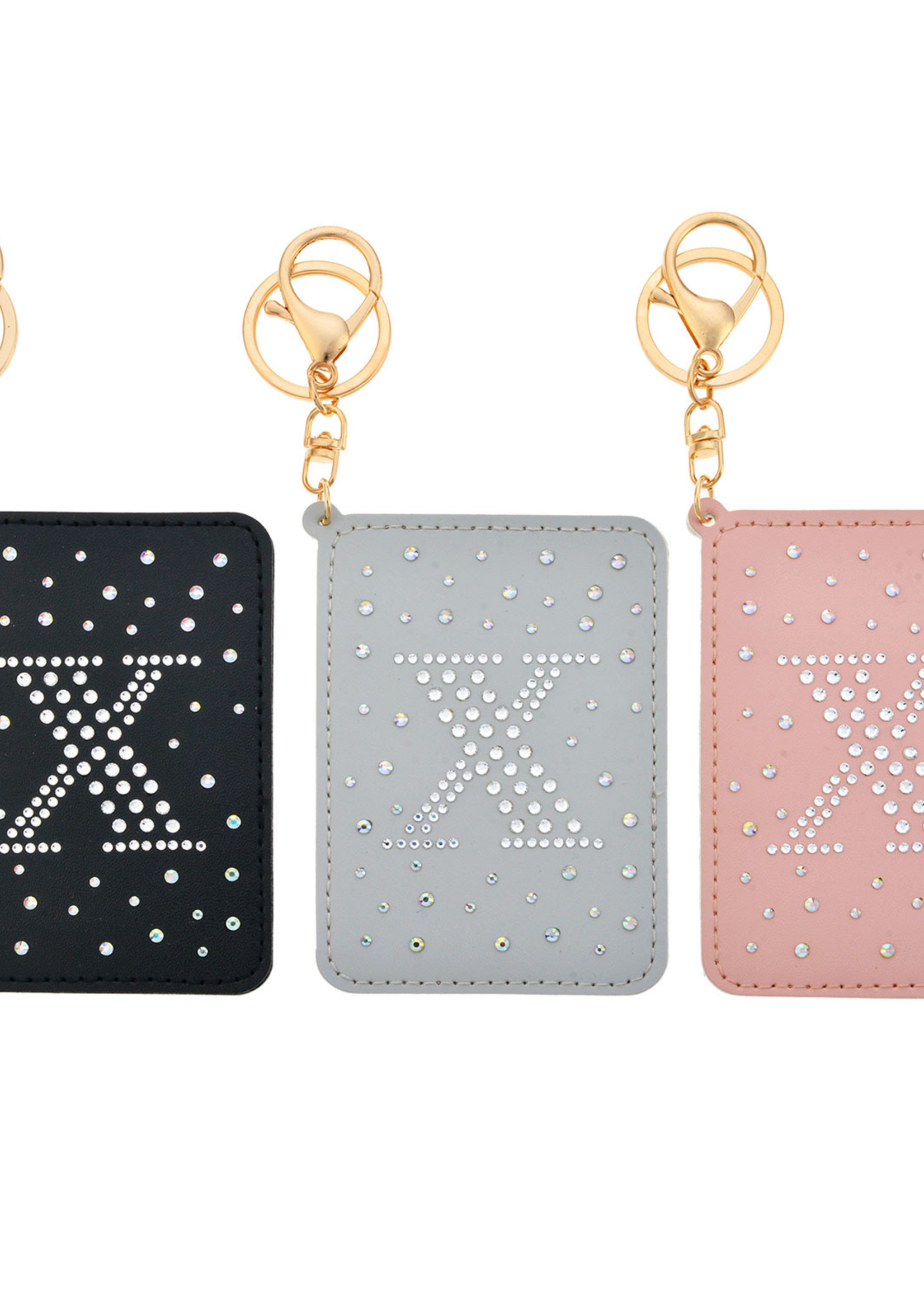 Clayre & Eef Porte-monnaie lettre X en 3 couleurs assorties MLPU0307-X