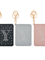Clayre & Eef Porte-monnaie lettre Y en 3 couleurs assorties MLPU0307-Y
