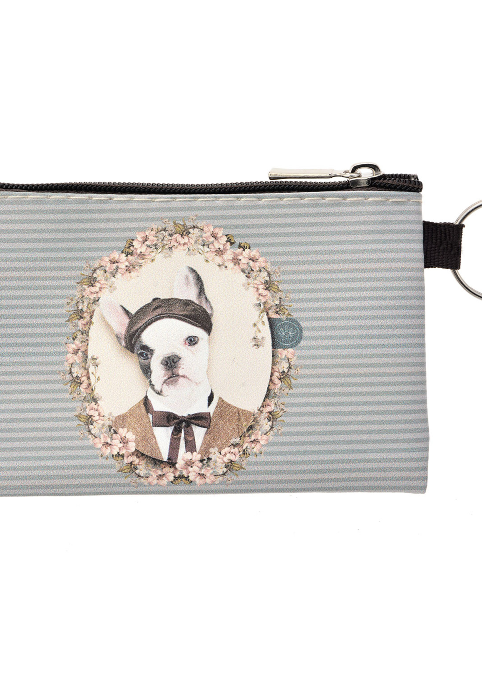 Clayre & Eef Portemonnee 12*8 cm meerkleurig MLSBS0040-01