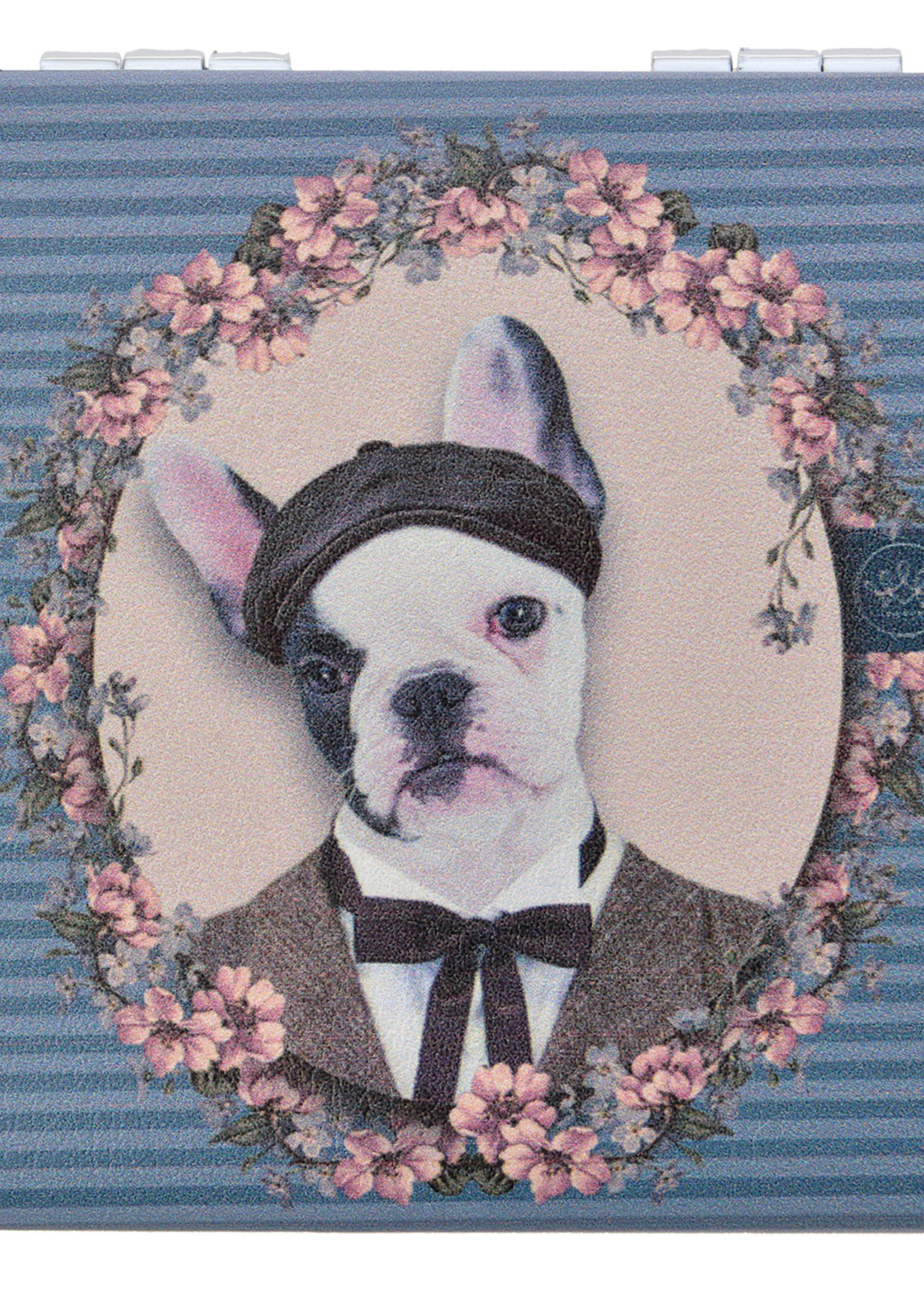 Clayre & Eef Miroir à main 7*7 cm multi couleurs MLSBS0040-09