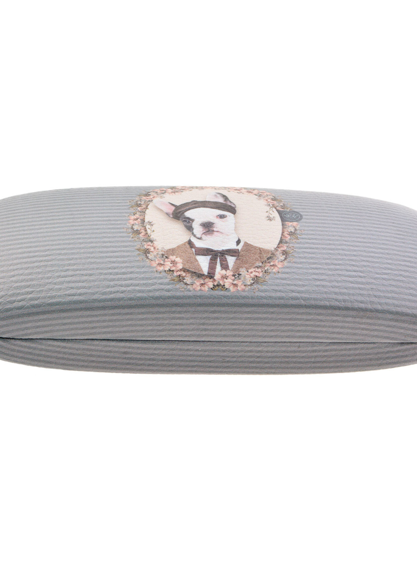 Clayre & Eef Brillenetui 16*6 cm meerkleurig MLSBS0040-13