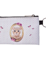 Clayre & Eef Portemonnee 12*8 cm meerkleurig MLSBS0041-01