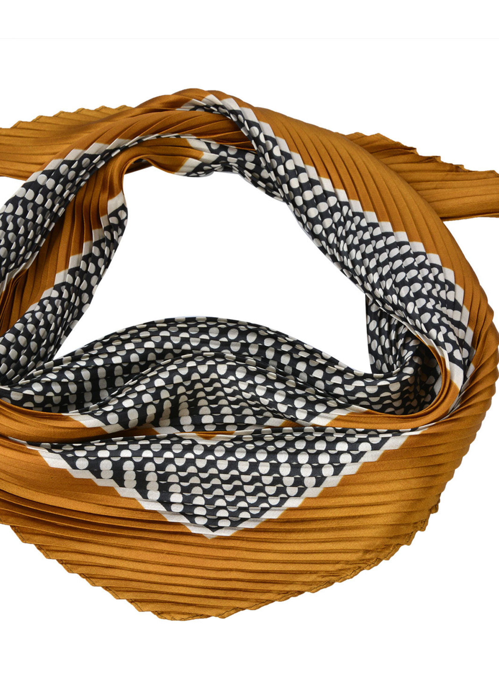 Clayre & Eef Écharpe 70*70 cm multi couleurs MLSC0387