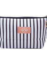 Clayre & Eef Trousse de toilette 21*12 cm noir/blanc MLTT0049