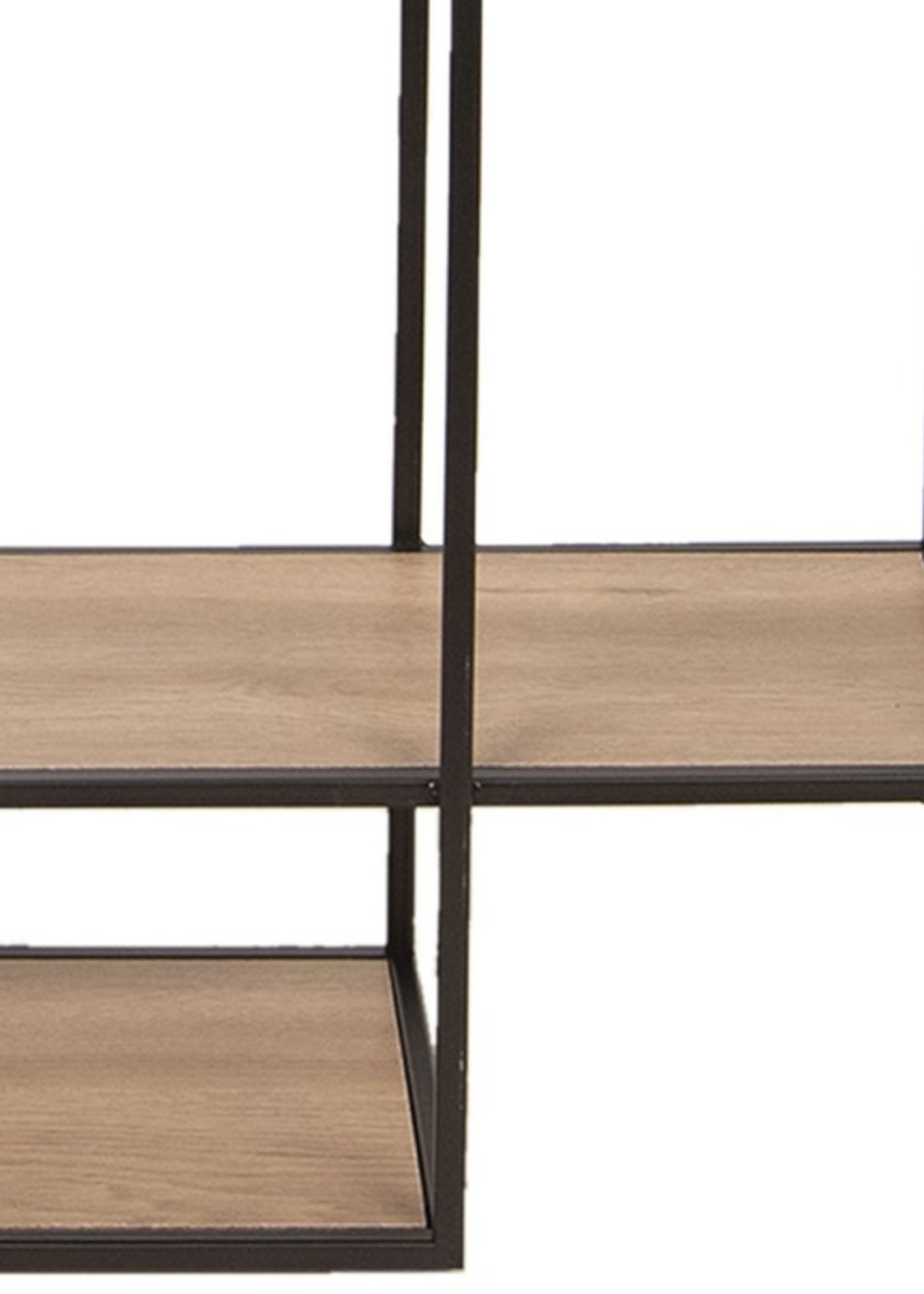 Clayre & Eef Wandrek metaal en hout 72*20*85 cm 50379