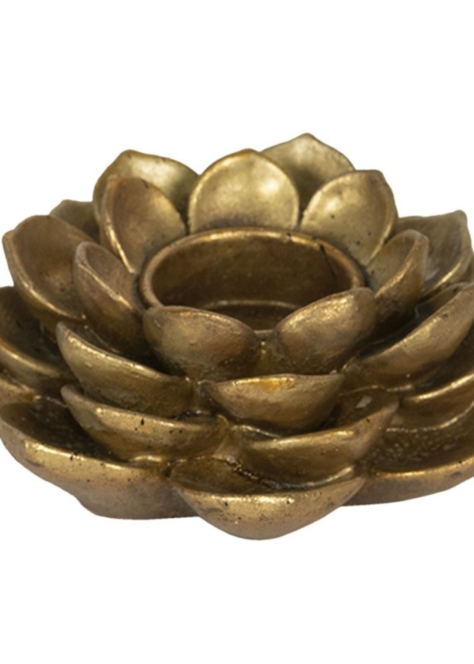 Clayre & Eef Decoratie waxinelichthouder 12*13*5 cm 6PR2838