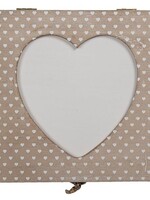 Clayre & Eef Boîte en bois 20*20*7 cm 6H2063