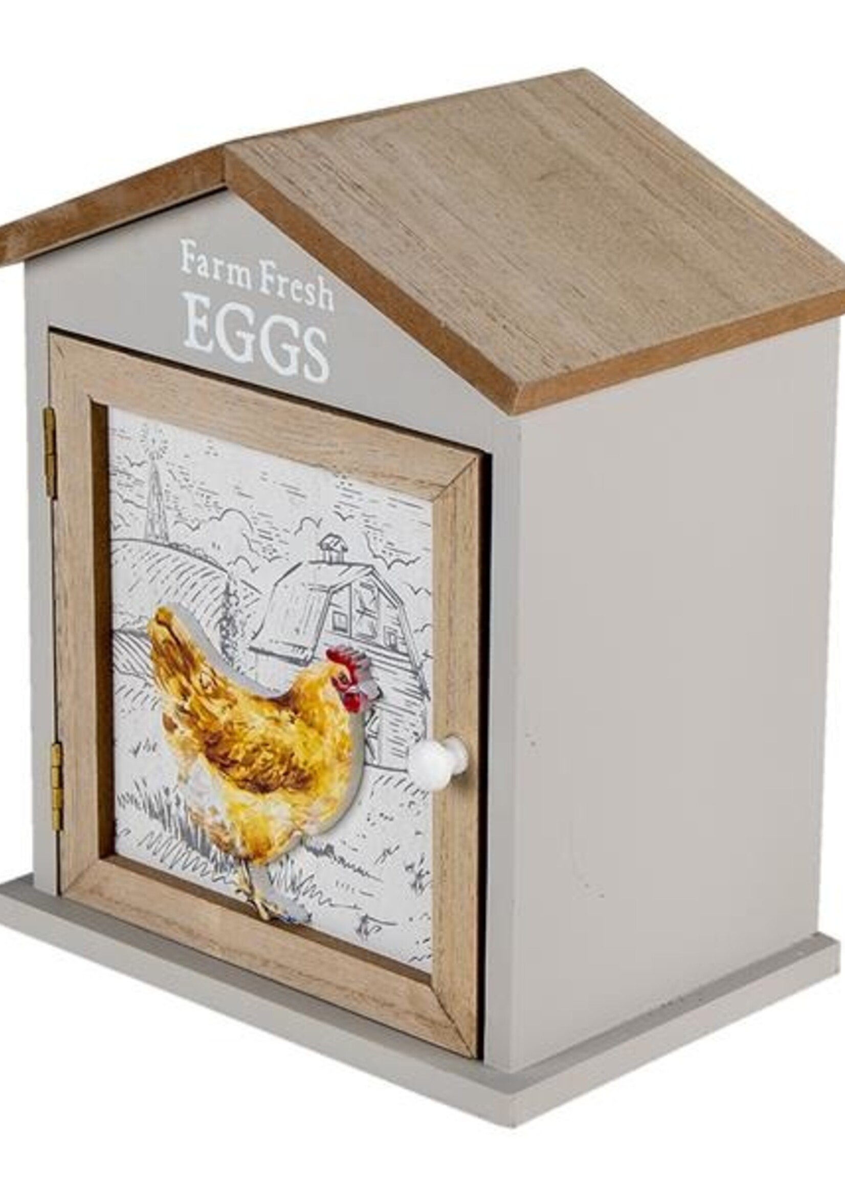 Clayre & Eef Armoire à oeufs 19*13*23 cm 6H2060