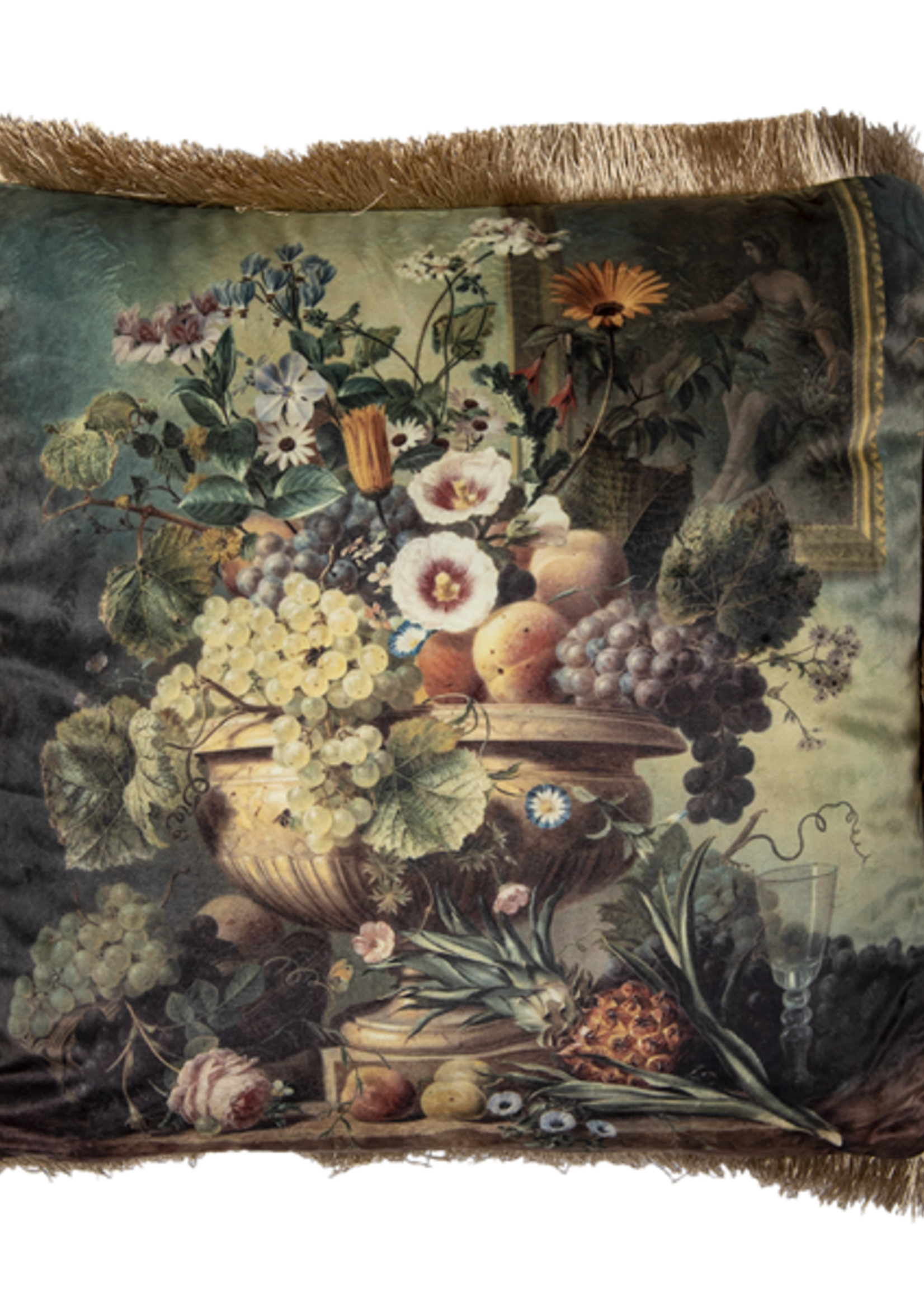 Clayre & Eef Coussin rempli 45*45*4 cm KG023.115