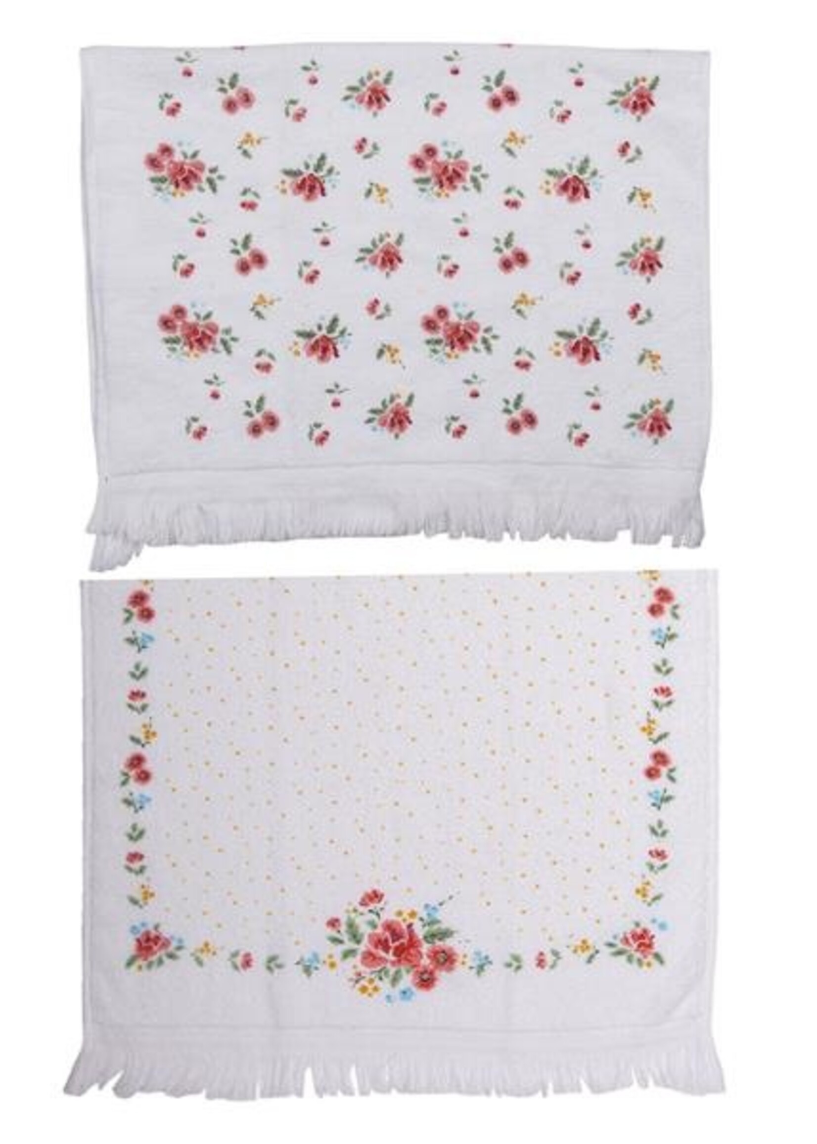 Clayre & Eef Gastendoekjes (2) 40*66 cm CTSETLRC