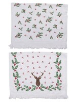 Clayre & Eef Essuie-mains (2) 40*66 cm CTSETHCH