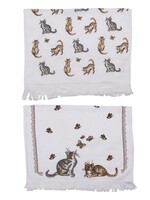 Clayre & Eef Gastendoekjes (2) 40*66 cm CTSET1415