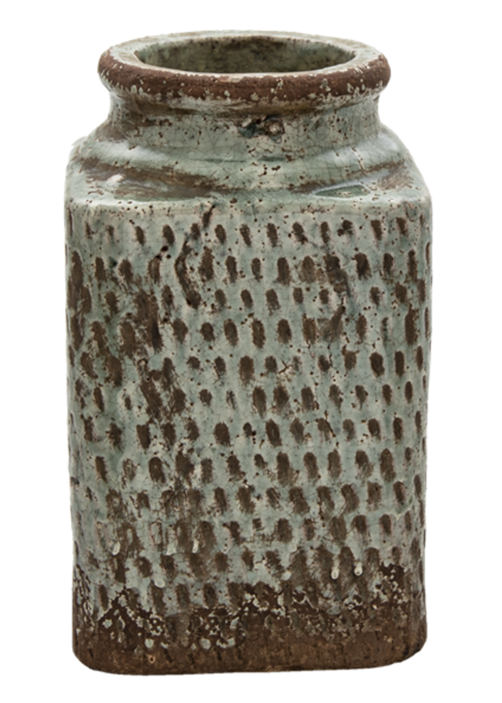 Clayre & Eef Vase 16*16*27 cm 6TE0382