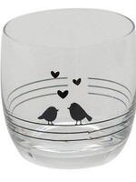 Clayre & Eef Drinkglas 8*8 cm / 260 ml 6GL3523