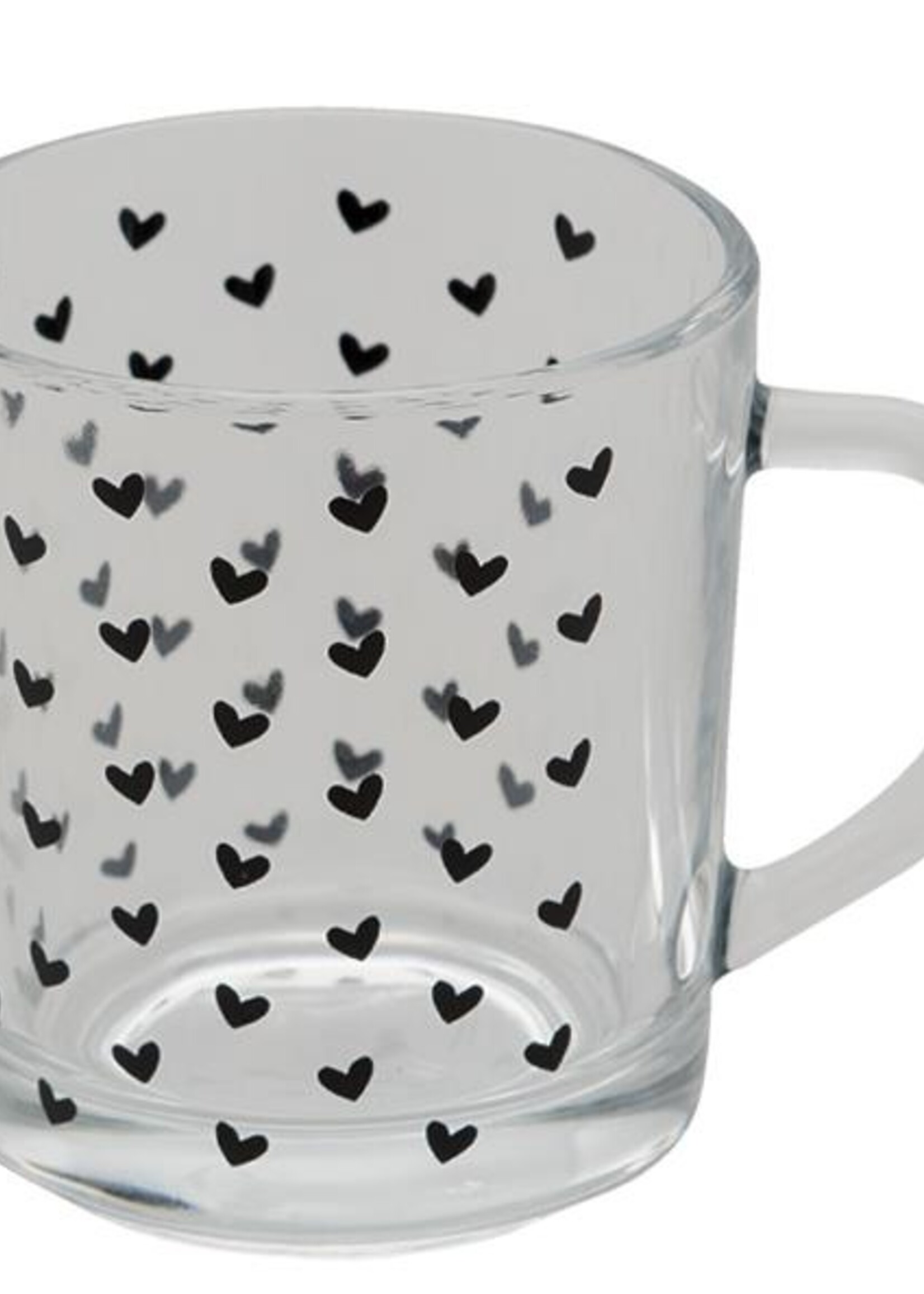 Clayre & Eef Theeglas 11*8*9 cm / 250 ml 6GL3518
