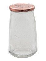 Clayre & Eef Voorraadpot met deksel Ø 9*17 cm / 1000 ml 6GL3514