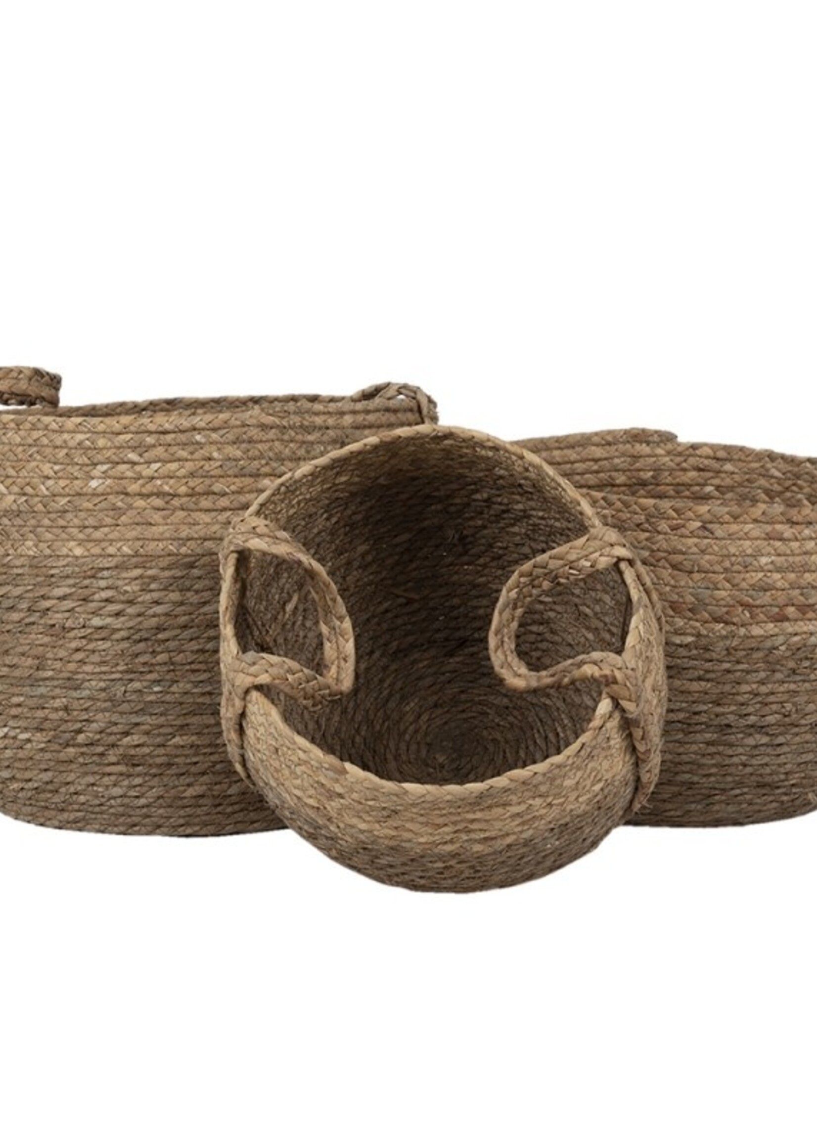 Clayre & Eef Manden (3) Ø 38*31 / Ø 33*27 / Ø 27*23 cm 6RO0553