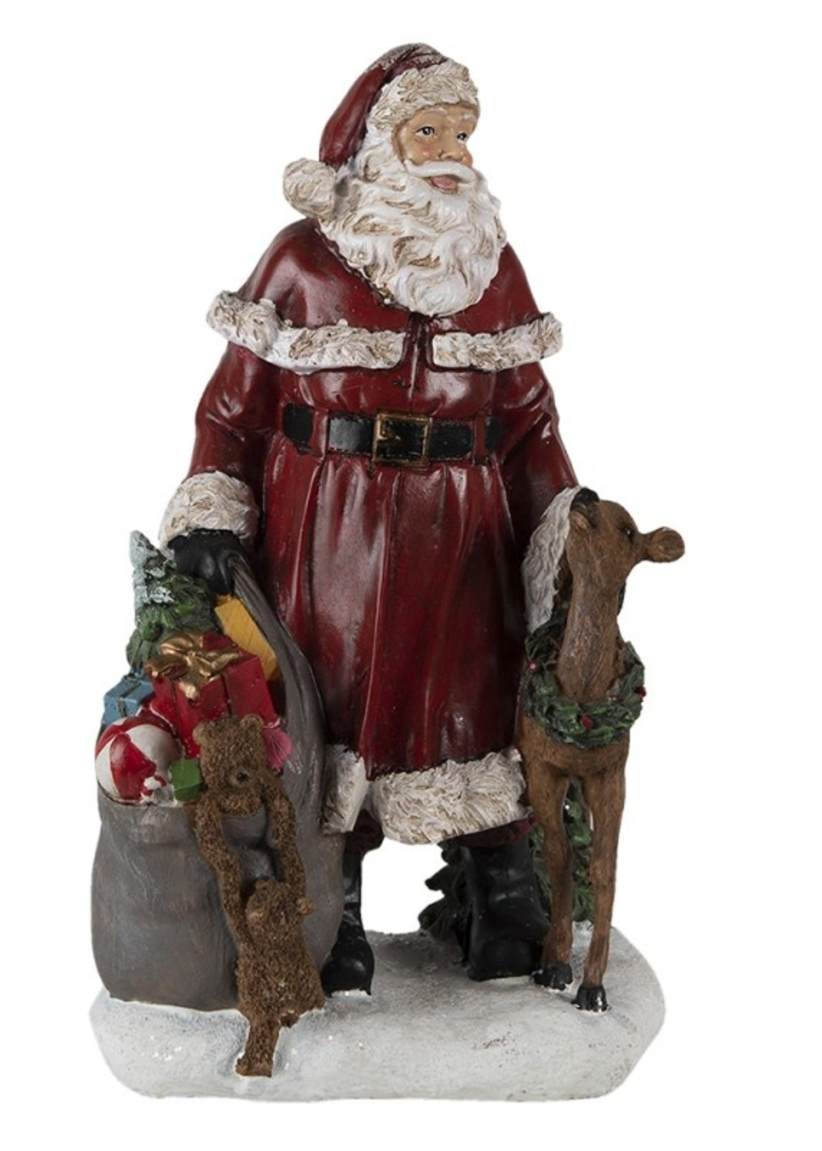 Clayre & Eef Père Noël 17*13*29 cm 6PR4759